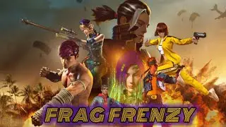 Free Fire Playing With Friends ❤️ | Squard Gameplay| The Frag Frenzy Girl