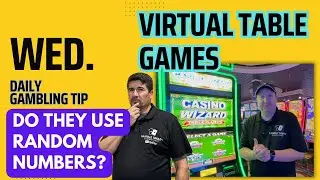 Daily Gambling Tip: ❓Do Virtual Table Games Use Random Number Generators? 🎲 How Do They Differ?