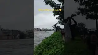 Musi river overflow after heavy rains in Hyderabad last night. #telanganatoday #ghmc #rainstorm