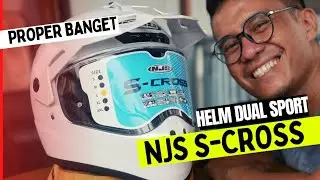 REVIEW : NJS S-CROSS | HELM DUAL SPORT YANG PROPER ! | #tmcblog