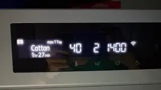 Samsung Bespoke AI WW11BB704DGW - Cotton 40&deg; - Full Cycle 