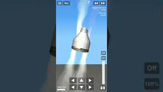 Crew dragon Build and escape pad test| SFS V #shorts