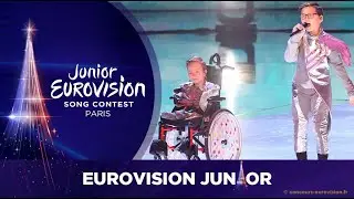 Alinur Khamzin and Beknur Zhanibekuly 🇰🇿 Kazakhstan Dress Rehearsal Eurovision Jr 2021- Ertegı älemı