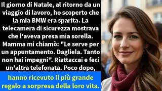 Il giorno di Natale, al ritorno da un viaggio di lavoro, ho trovato la mia BMW scomparsa.