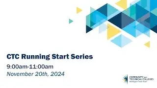 CTC Running Start Series 2024 #1