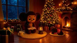 Christmas Fantasy Castle Room Ambience | Fireplace, Warm Lights, Cozy Winter Mood (4K)
