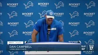 Dan Campbell's Applebee's commercial was a smash hit