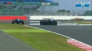 Bagarre victoire European F3 Open Silverstone 2013 Course 1