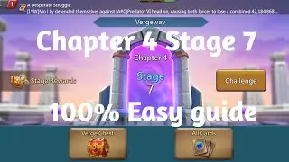 Lords mobile Vergeway Chapter 4 Stage 7 easiest guide