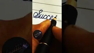 Success Cursive Writing #shorts #cursivewriting #success #handwriting #cursive