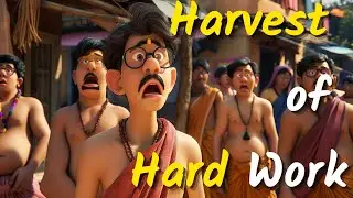 Harvest of Hard Work | Moral Story in English| English Story