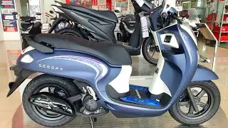 New 2025 Honda SCOOPY in Fashion Blue - Stylish Scooter Bike to Ride for Beginners!