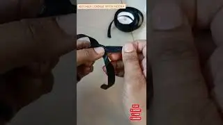 how to make perfect ribbon bow for cakes #cake #ribboncake #chocolatecake #kitchencornerwithmeena