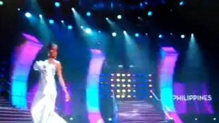 Miss Philippines 2010 Venus Raj  In Evening Gown  PRELIMINARIES