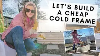 Use this cheap DIY PVC cold frame to extend your growing season!