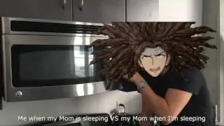 Yasuhiro when his mother is sleeping VS His Mother when Yasuhiro is sleeping