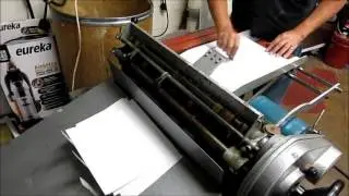 Rollem Champion 990 Friction Feed Perf, Slit, Score Machine
