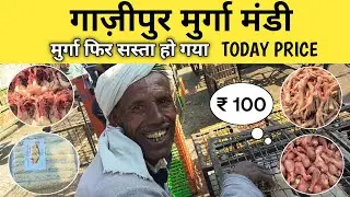 Ghazipur murga Mandi rate Today | Aseel murga Wholesale murga markit