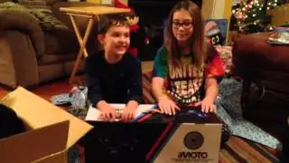 Hoverboard Explosion While Opening Gift!