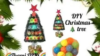 Christmas 🎄 decoration idea/Christmas table decor/ DIY Christmas craft idea/ Thami DIYs