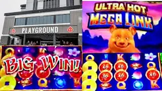 OH WOW! HUGE BONUS WINS! ULTRA HOT MEGA LINK SESSION! SLOTS @ PLAYGROUND ULTIMATE FIRE LINK MONTREAL