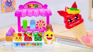 Taste the Rainbow 🌈🍦 Viral Rainbow Popsicle Ice Cream Hack: Amazing Frozen Treats by Miniature Cake