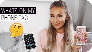 ICH ZEIGE EUCH MEIN KOMPLETTES iPHONE?! - Whats On My Phone Tag | 4K | AnaJohnson