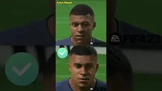 FC24 FACE COMPARISON , THEY DID SANE DIRTY #SHORTS