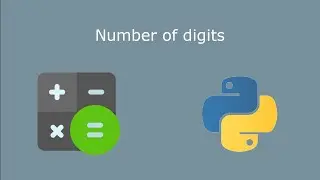 Python: Number of digits
