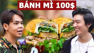 B&aacute;nh m&igrave; $1 Vs. B&aacute;nh m&igrave; $100 ở Việt Nam | Oops Banana Vlog 135