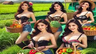 Surprised! how Asian farmers harvest millions of tons of agriculture