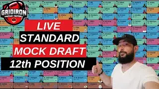 2021 Live Fantasy Football Mock Draft (STANDARD) - Fantasy Football 2021