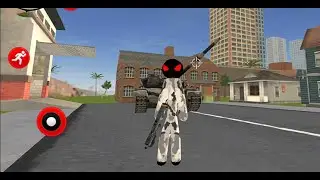 Army Stickman Rope Hero Counter Attack Crime Android Walkthrough.