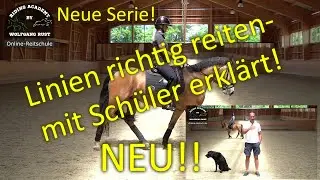 U1: Basiswissen &uuml;ber Linien / Hufschlagfiguren f&uuml;r Reiter, Reittrainer und alle die Pferde reiten!