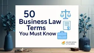 Learn 50 Business Law Terms while You Sleep | Pls LIKE our videos