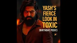 Toxic Birthday Peek 🎉 | Yash in Action | Geetu Mohandas | KVN Productions