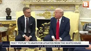 LIVE: President Trump Meets with Finnish President Alexander Stubb...