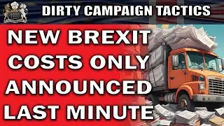 New Brexit Costs Announced At Last Minute