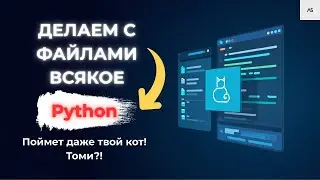 Работа с файлами Python | Основные операции на котиках!