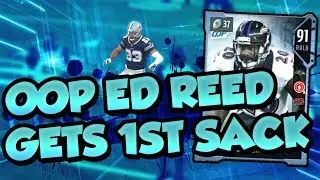 Madden 18 Ultimate Team :: OOP Ed Reed Gets First Sack :: Madden 18 Ultimate Team