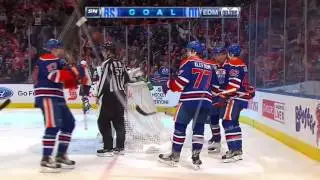Oscar Klefbom all 14 goals 16-17 NHL season