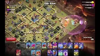 ALEV TOPLU METEOR GOLEM SALDIRILARI (CLASH OF CLANS)