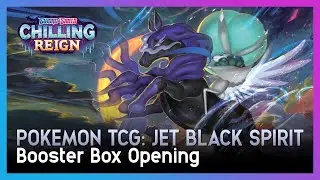 Double Rainbow... Rares! Pokemon Jet Black Spirit Booster Box Opening