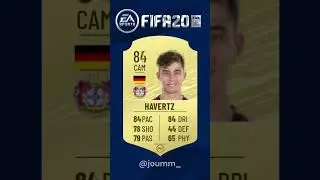 Kai Havertz - FIFA Evolution (FIFA 17 - EAFC 25)