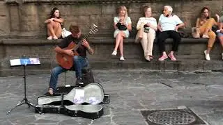 Street music in Florence