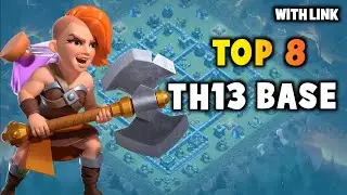 Top 8 Th13 War Base with Link | Resistance vs Penta Bases | Hagure Metal vs One Army D Bases | LIC
