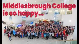 Middlesbrough College is so happy...