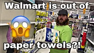 Paper Towel Shortage || Corona Virus Causes Widespread Panic