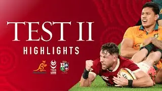 The British & Irish Lions Vs. Australia | Second Test Highlights