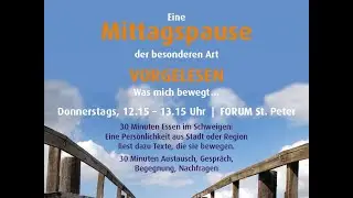 Besondere Mittagspause mit Herrn Hans Henning Adler